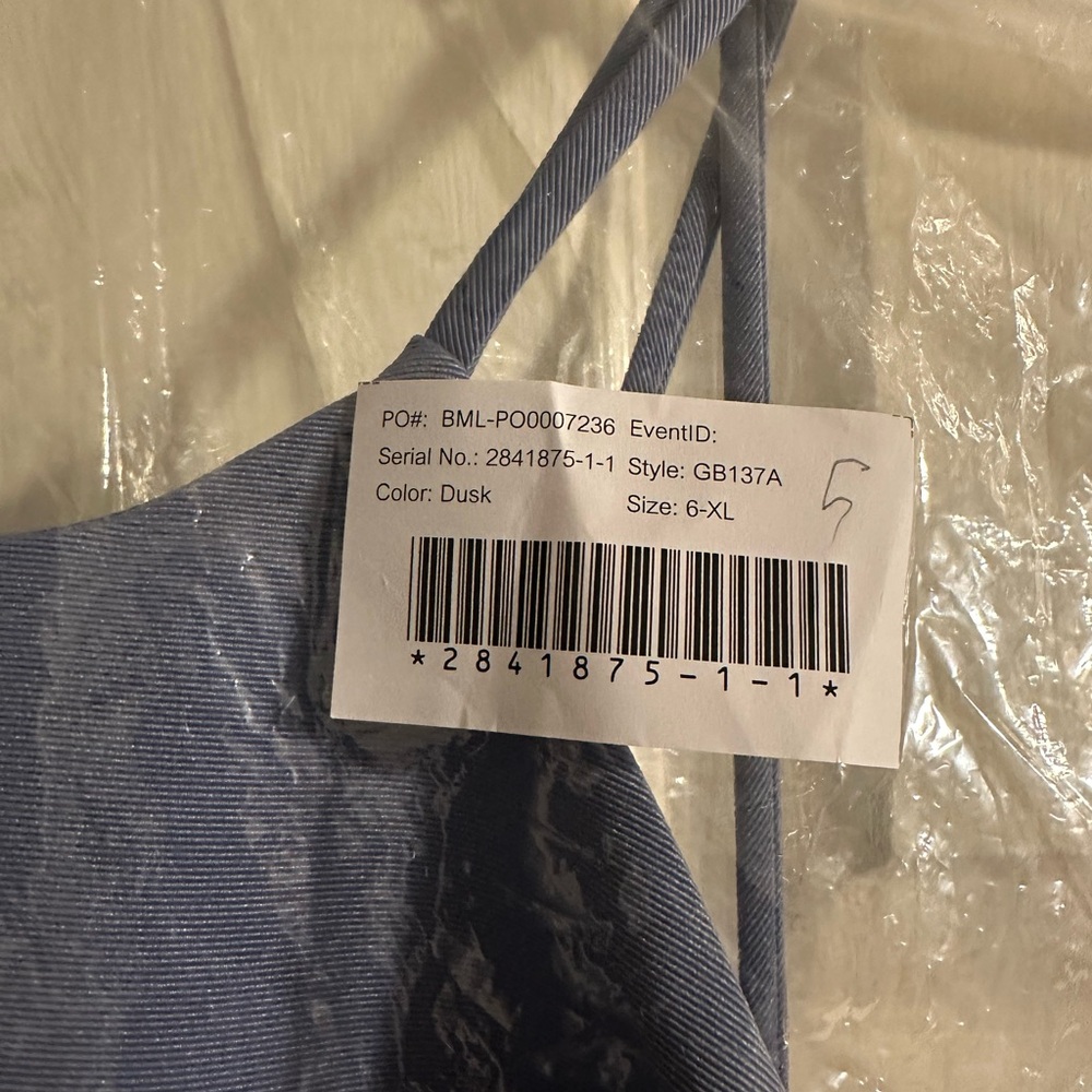 Amsale Blue Halter Neck Sheath Dress - size 6 extra length - NEW with tags - Picture 4 of 5